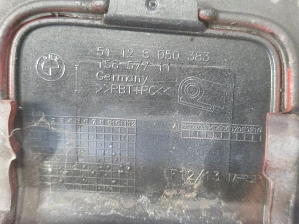 51128052709 | Бампер задній BMW 6 SERIES (F13) 12-18 - Фото 12