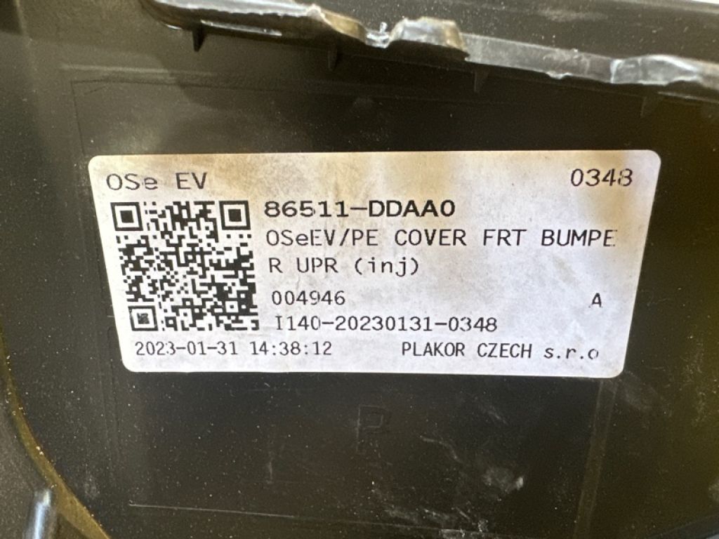 Бампер передній HYUNDAI KONA OS 17-23 - Фото 7