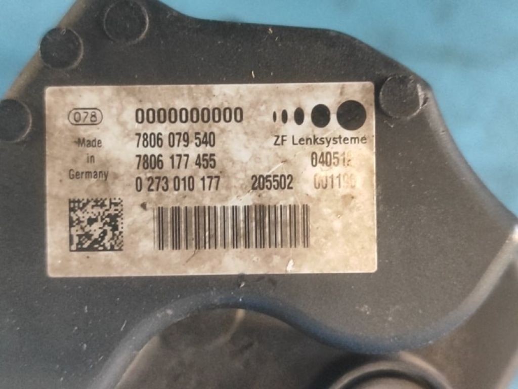 7806079540 | Електропідсилювач рульового керування BMW 6 SERIES (F13) 12-18 - Фото 4