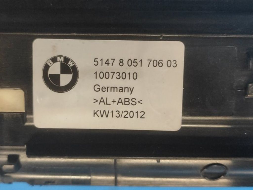 7264438 | Накладка порога внутрішня передн. прав. BMW 6 SERIES (F13) 12-18 - Фото 8