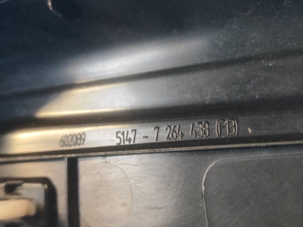 7264438 | Накладка порога внутрішня передн. прав. BMW 6 SERIES (F13) 12-18 - Фото 9