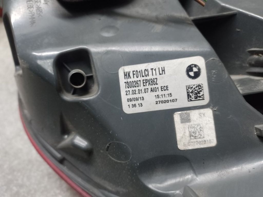 63217300267 | Ліхтар зовнішній лів. BMW 7 SERIES (F01-F04) 08-15 - Фото 4