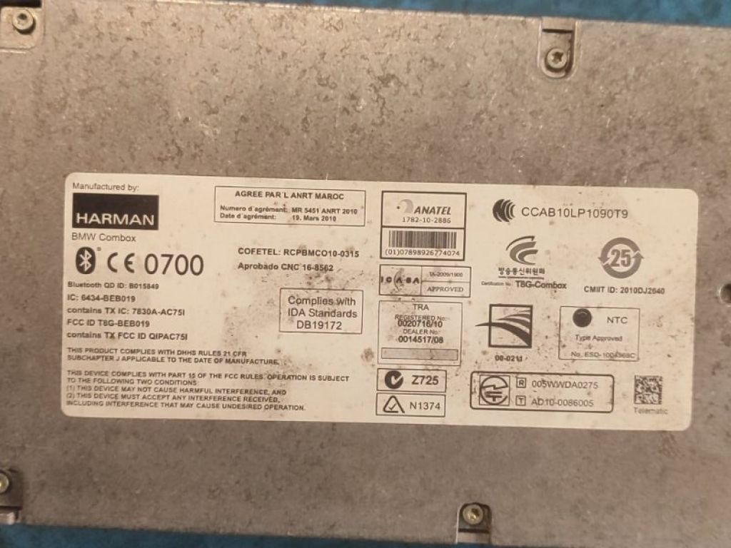 9257151 | Підсилювач звуку BMW 6 SERIES (F13) 12-18 - Фото 7