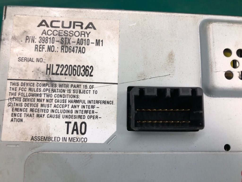 39810-STX-A01 | Блок керування мультимедіа ACURA MDX (YD2) 06-13 - Фото 3