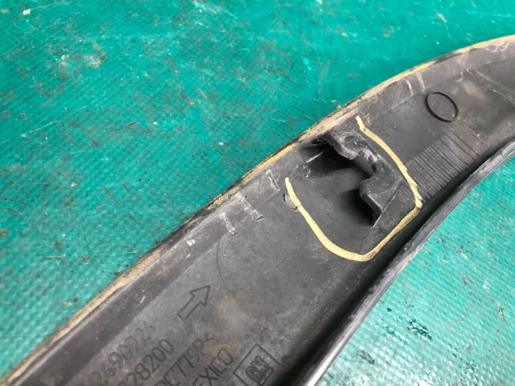 42490924 | Накладка крыла (расширитель арки) передн. лев. CHEVROLET TRAX 16-22 - Фото 6