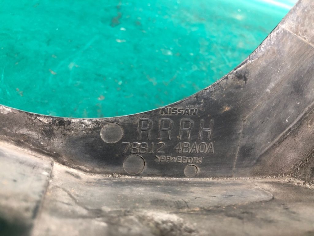 78812-4BA0A | Бризговик задн. прав. NISSAN X-TRAIL/ROGUE T32 13-20 - Фото 4