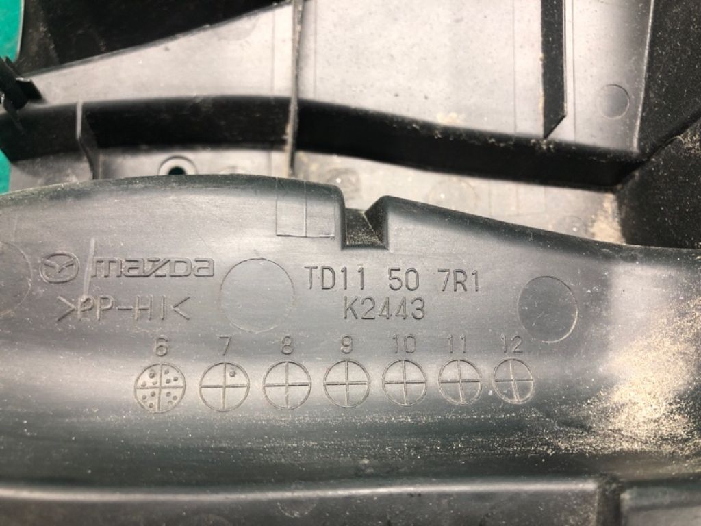 TD11-50-7R0E | Пластик под лобовое стекло / Жабо прав. MAZDA CX-9 06-16 - Фото 7