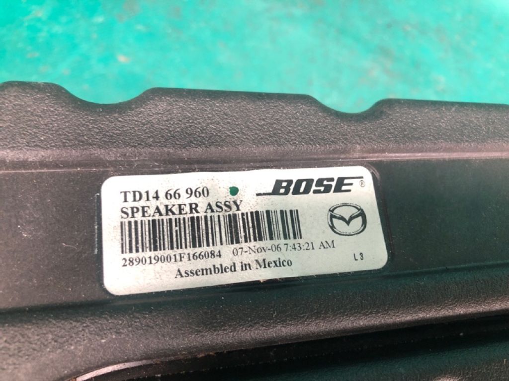 TD14-66-960 | сабвуфер MAZDA CX-9 06-16 - Фото 7