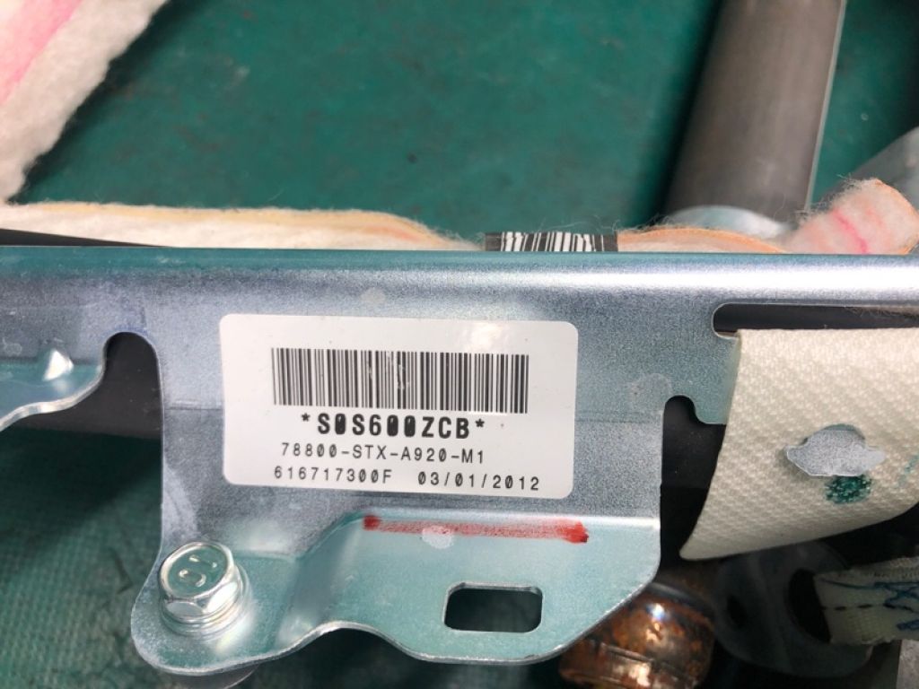 78870-STX-A93 | Подушка безопасности (штора) прав. ACURA MDX (YD2) 06-13 - Фото 6