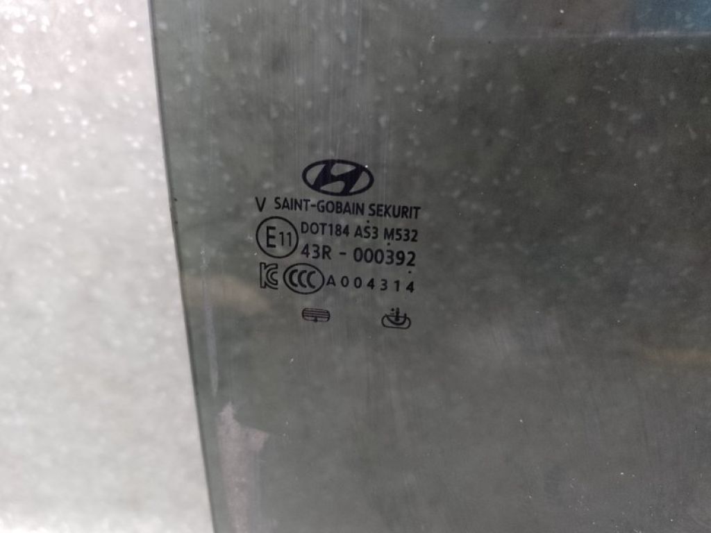 83420D3010 | Стекло двери задн. прав. HYUNDAI TUCSON TL 15-20 - Фото 2