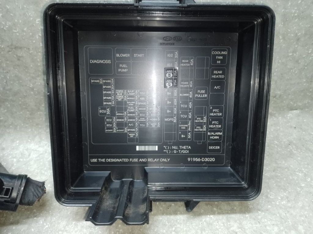 91250D3030 | Блок предохранителей моторный отсек HYUNDAI TUCSON TL 15-20 - Фото 3