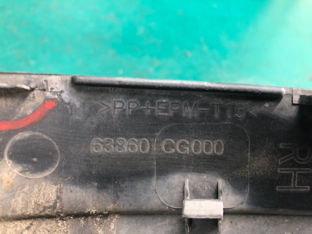 63860-CG000 | Накладка крила (розширювач арки) передн. прав. INFINITI FX S50 03-08 - Фото 11