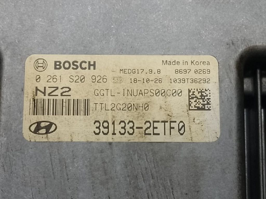 391332ETF0 | Блок управления двигателем HYUNDAI TUCSON TL 15-20 - Фото 4