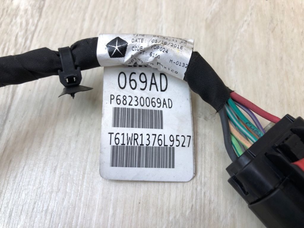 68230069AD | Проводка дверей задн. лів. CHRYSLER PACIFICA 16-20 - Фото 6