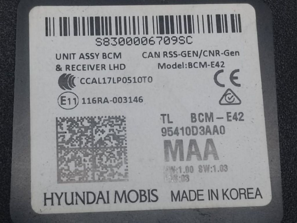 95410D3AA0 | Блок комфорта HYUNDAI TUCSON TL 15-20 - Фото 4