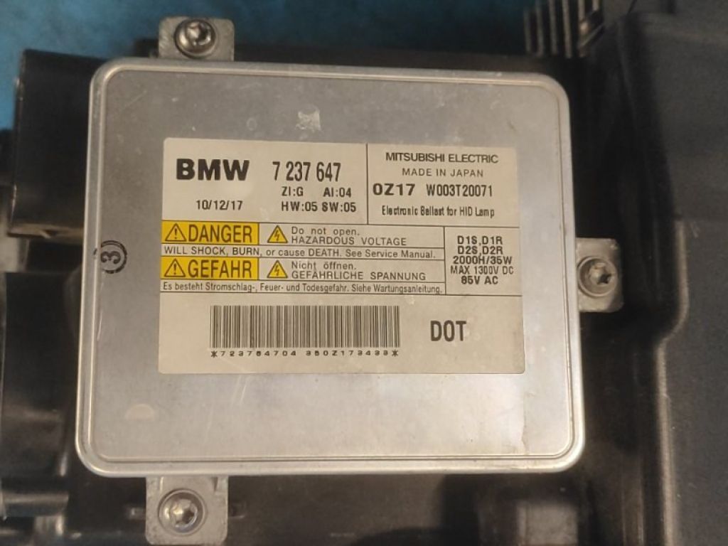 7203246 | Фара прав. BMW 5 SERIES (F10) 11-13 - Фото 8