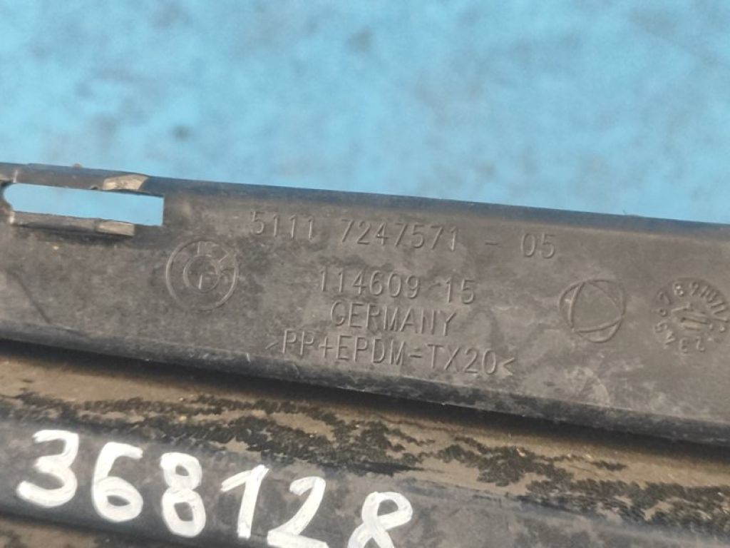 7247571 | Накладка бампера передн. лів. BMW 6 SERIES (F13) 12-18 - Фото 4