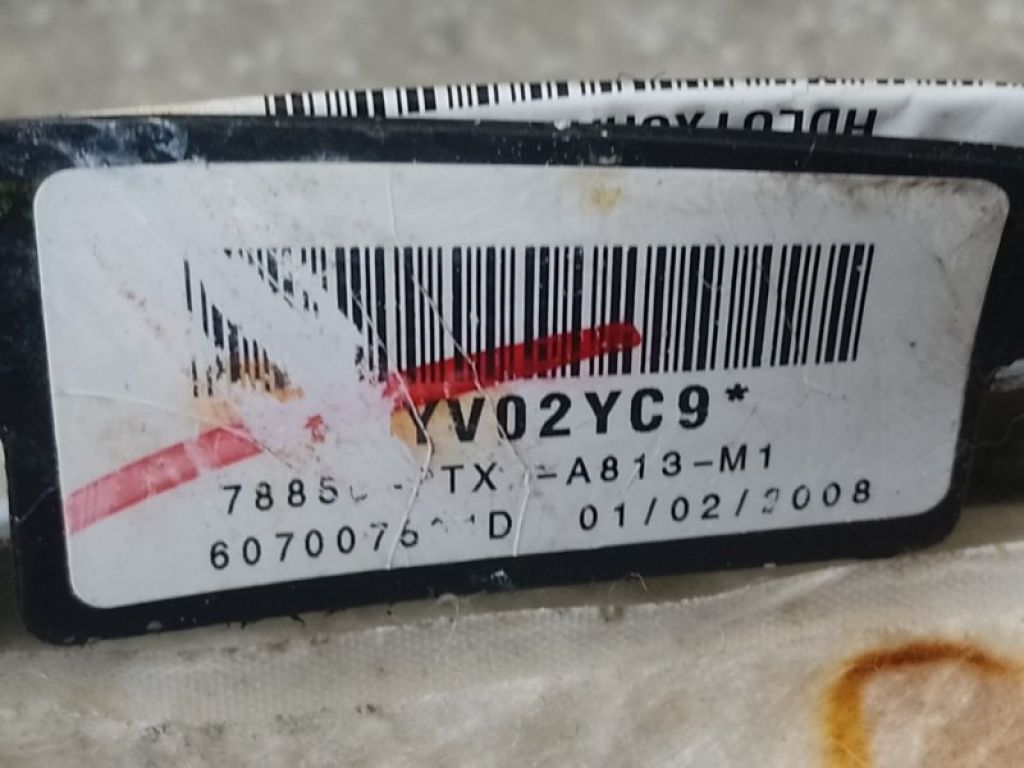 78875-STX-A82 | Подушка безопасности (штора) лев. ACURA MDX (YD2) 06-13 - Фото 2