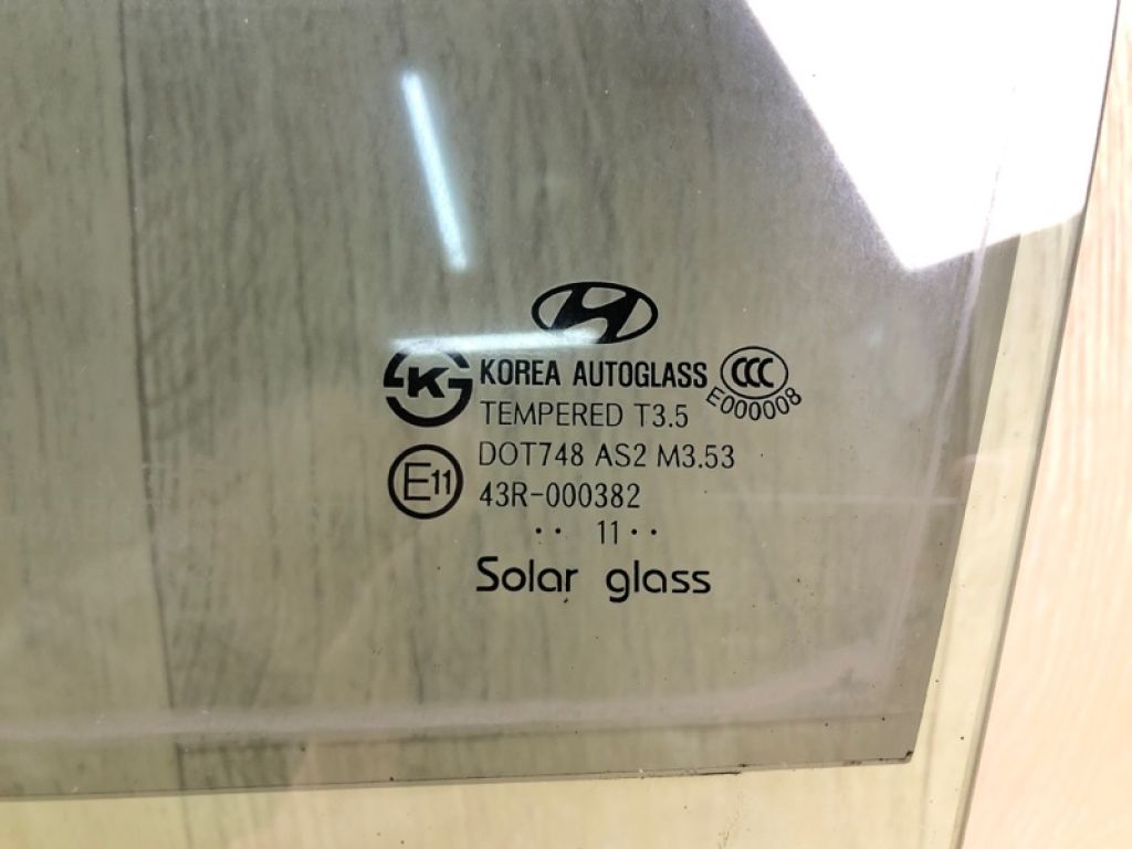 82411 3X020 | Скло дверей передн. лів. HYUNDAI ELANTRA MD 10-15 - Фото 4