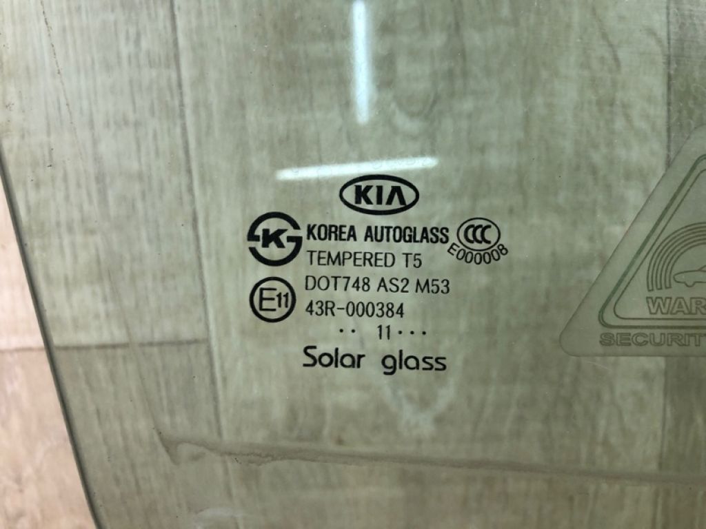 82421 2T010 | Скло дверей передн. прав. KIA OPTIMA TF 11-16 - Фото 4