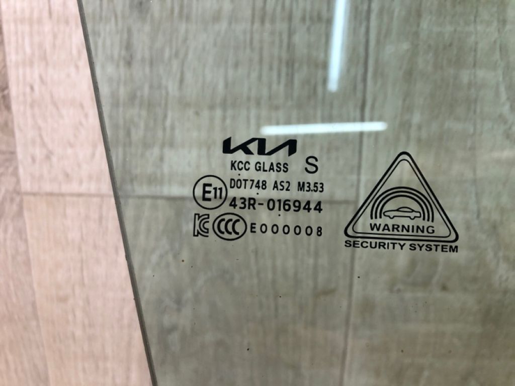 82420 K0420 | Скло дверей передн. прав. KIA SOUL SK3 19- - Фото 5
