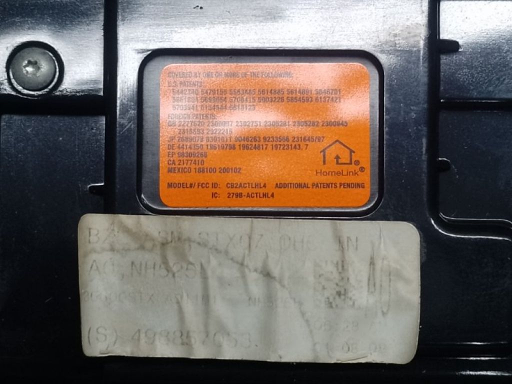 83250-STX-A02ZC | Плафон салона передн. ACURA MDX (YD2) 06-13 - Фото 4