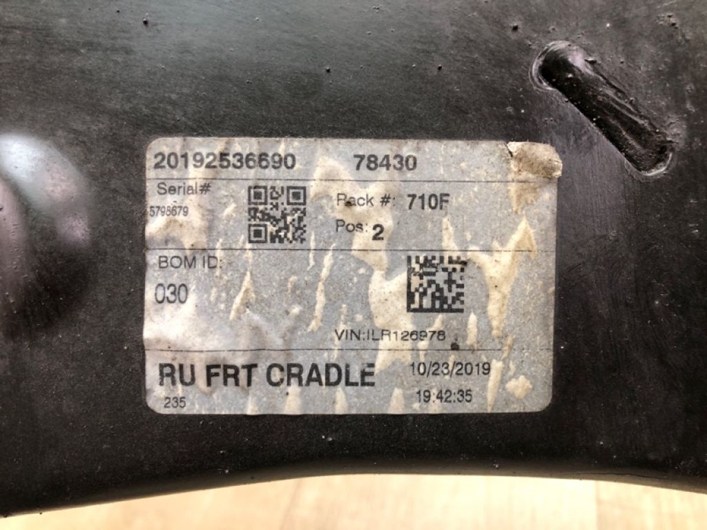 68188235AF | Балка передньої підвіски CHRYSLER PACIFICA 16-20 - Фото 15