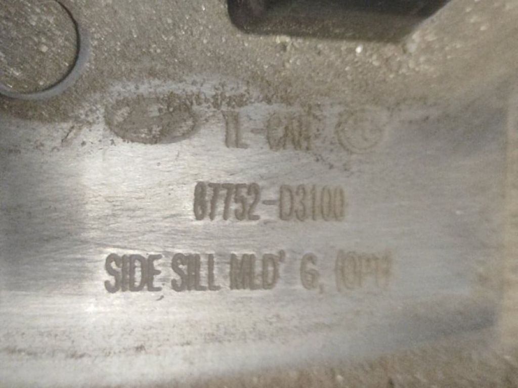 87752-D3100 | Накладка порогу зовнішня прав. HYUNDAI TUCSON TL 15-20 - Фото 8