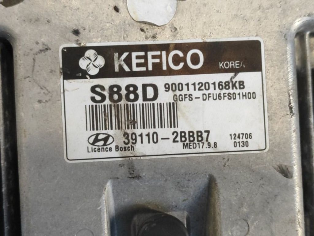 39110-2BBB7 | Блок керування двигуном HYUNDAI VELOSTER 11-18 - Фото 4