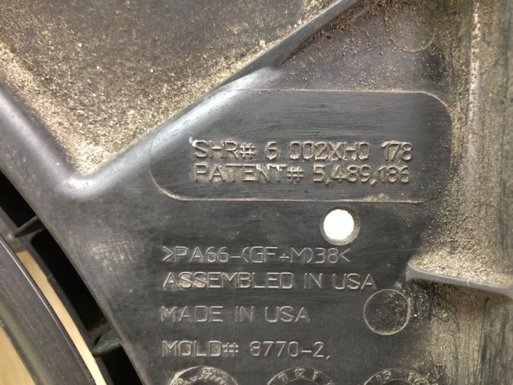 CV6Z-8C607-Q | Дифузор вентилятора основного радіатора FORD ESCAPE 12-19 - Фото 5