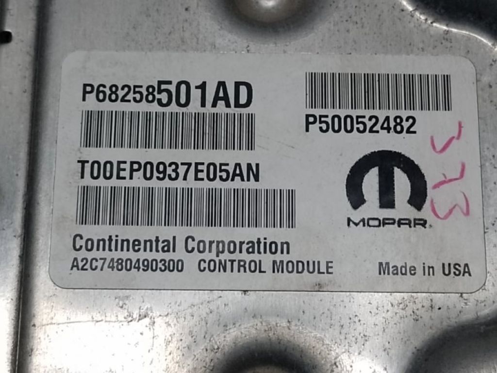 68342095AA | Блок керування двигуном JEEP COMPASS 17-21 - Фото 3