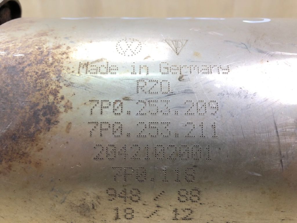 95811302310 | Приемная труба глушителя лев. PORSCHE CAYENNE 10-18 - Фото 5