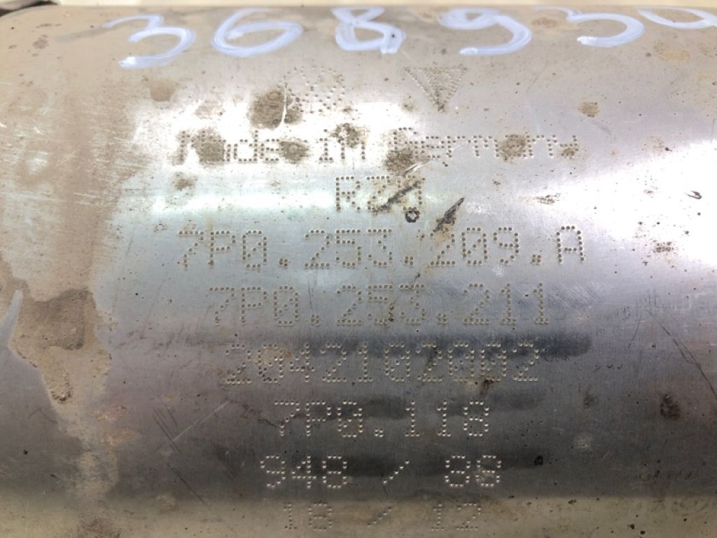 95811302410 | Приемная труба глушителя прав. PORSCHE CAYENNE 10-18 - Фото 5