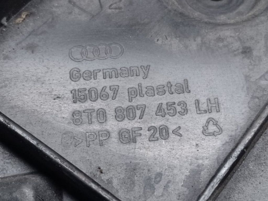 8T0807571 | Кронштейн заднього бампера лів. AUDI A5 07-17 - Фото 3