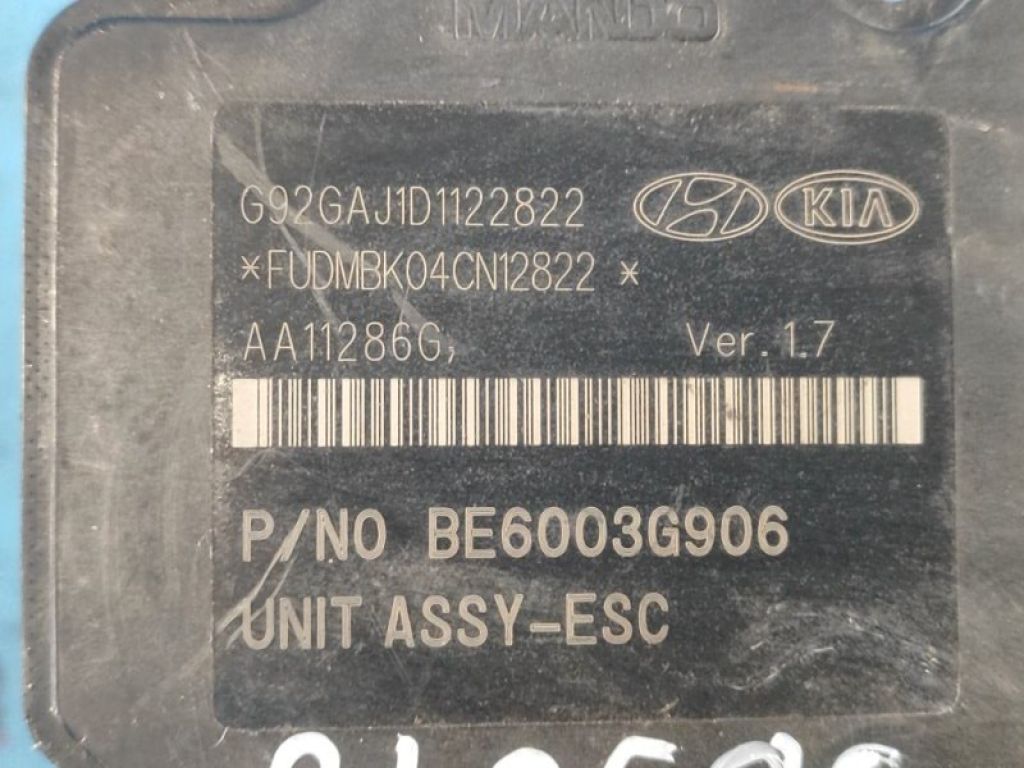 58920-1W400 | Блок антиблокувальної системи KIA RIO UB 2011-2017 - Фото 7