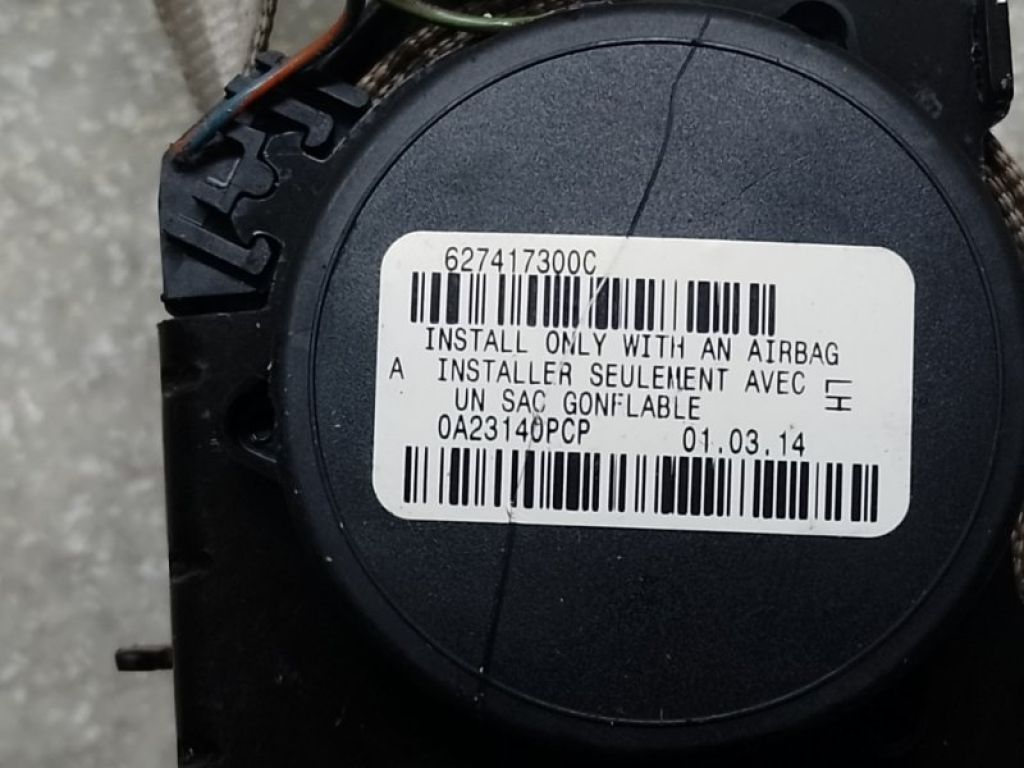 CJ5Z-78611B09-AD | Ремінь безпеки передн. лів. FORD ESCAPE 12-19 - Фото 4