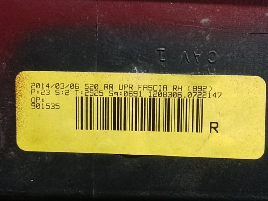 CJ5Z-17810-ACP | Клык бампера задн. прав. FORD ESCAPE 12-19 - Фото 4