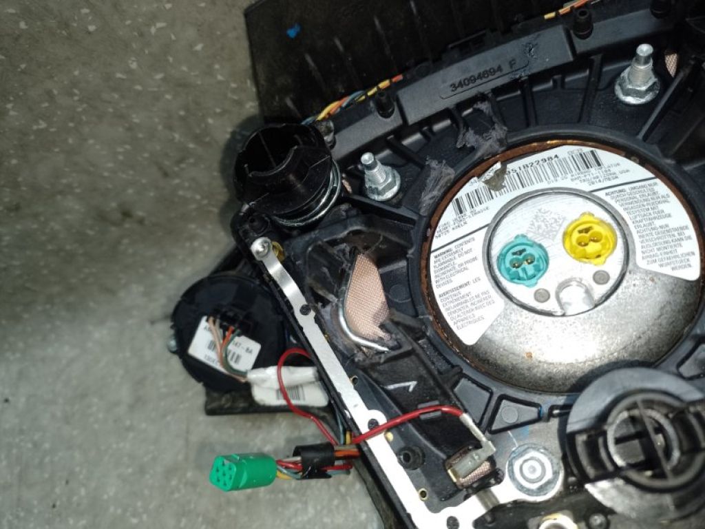 CJ5Z-58043B13-CA | Подушка безпеки в кермо FORD ESCAPE 12-19 - Фото 3