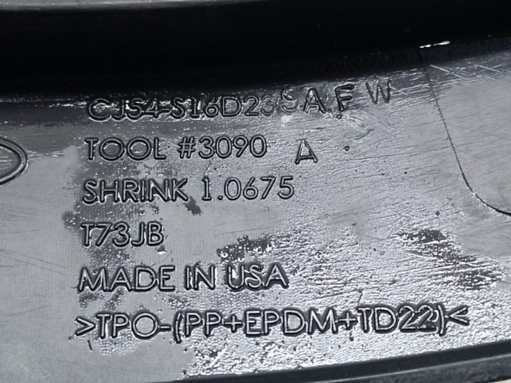 CJ5Z-16268-AB | Накладка крила (розширювач арки) передн. лів. FORD ESCAPE 12-19 - Фото 3