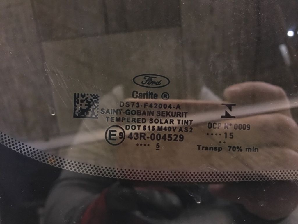 DS7Z-5442006-C | Скло заднє FORD FUSION 14- - Фото 9