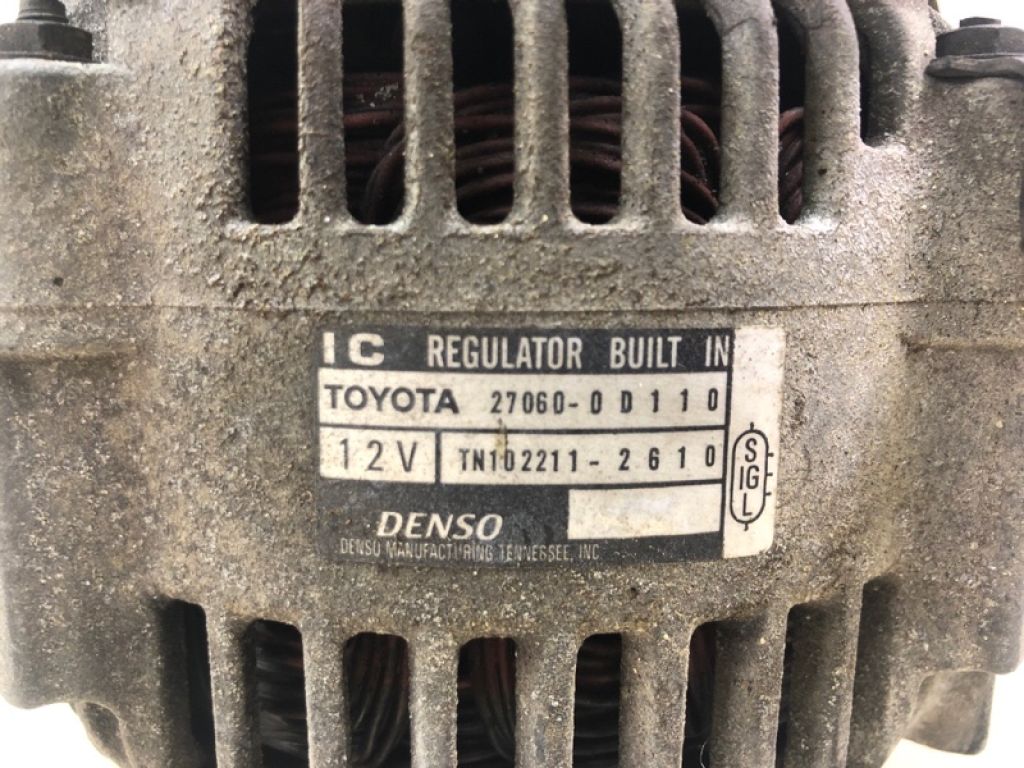 27060-0D110 | Генератор TOYOTA MATRIX 02-08 - Фото 8