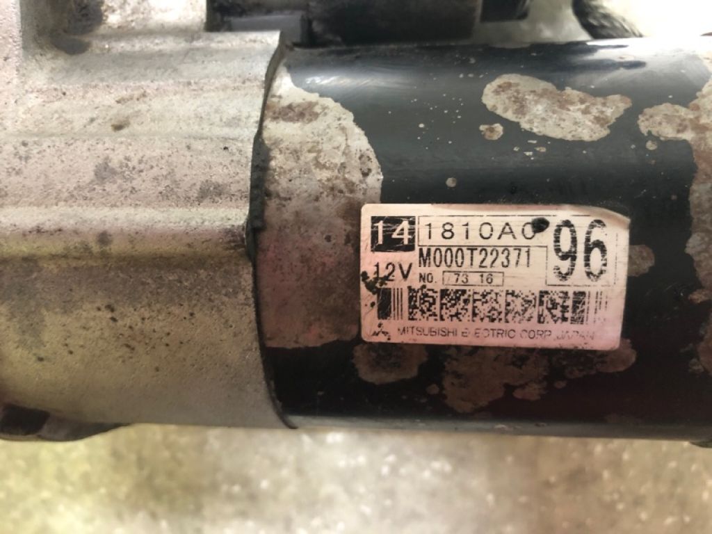 1810A096 | Стартер MITSUBISHI OUTLANDER XL 05-13 - Фото 4