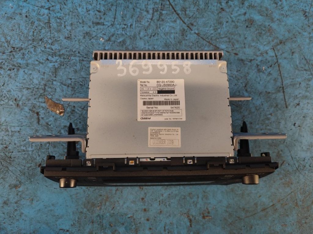 86120-47290 | магнітола TOYOTA PRIUS - 30 09-17 - Фото 2