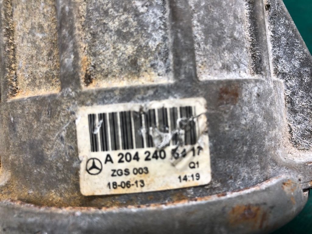 A 218 240 03 17 | Подушка двигателя лев. MERCEDES E-CLASS C207 09-16 - Фото 6