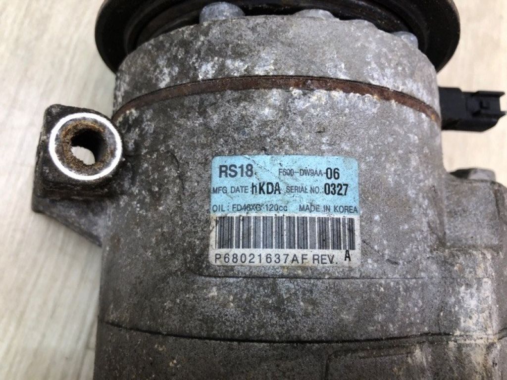 68021 637AE | Компресор кондиціонера JEEP GRAND CHEROKEE 11-22 - Фото 8