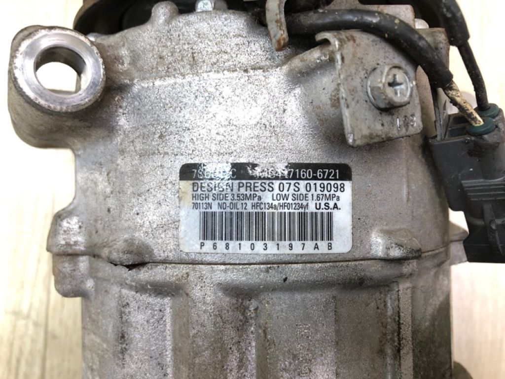 68103197AB | Компресор кондиціонера JEEP CHEROKEE 14- - Фото 9