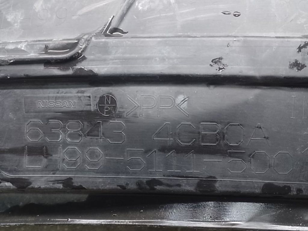 638434CB0A | Підкрилок передн. лів. NISSAN X-TRAIL/ROGUE T32 13-20 - Фото 3