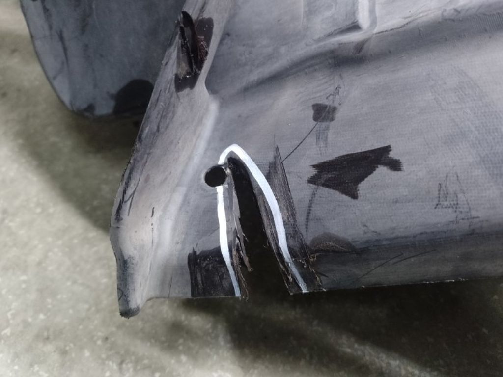 638424CB0A | Підкрилок передн. прав. NISSAN X-TRAIL/ROGUE T32 13-20 - Фото 4