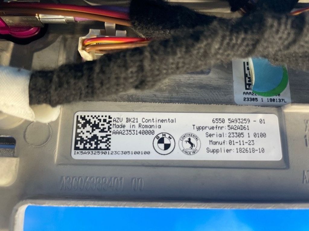 65505A93253 | монітор BMW XM (G09) 23- - Фото 2