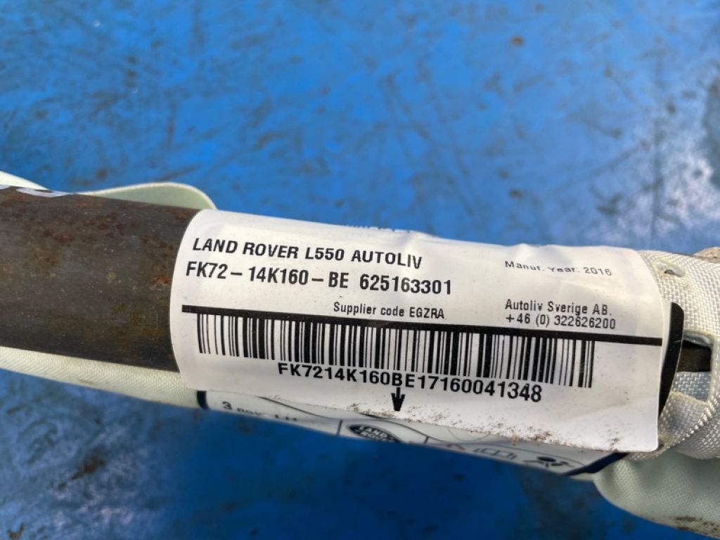 FK72-14K160-BE | Подушка безопасности (штора) лев. LAND ROVER DISCOVERY Sport 15-19 - Фото 3